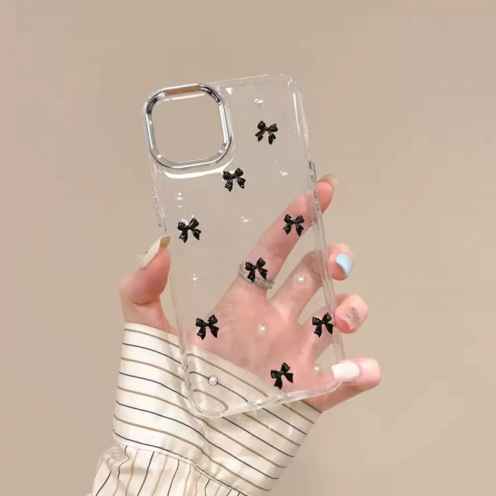 Futrola FASHION BOW za Xiaomi Redmi Note 14 4G crna