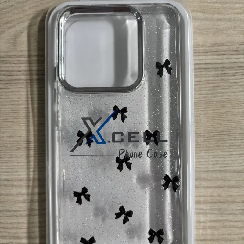 Futrola FASHION BOW za Xiaomi Redmi Note 14 4G crna