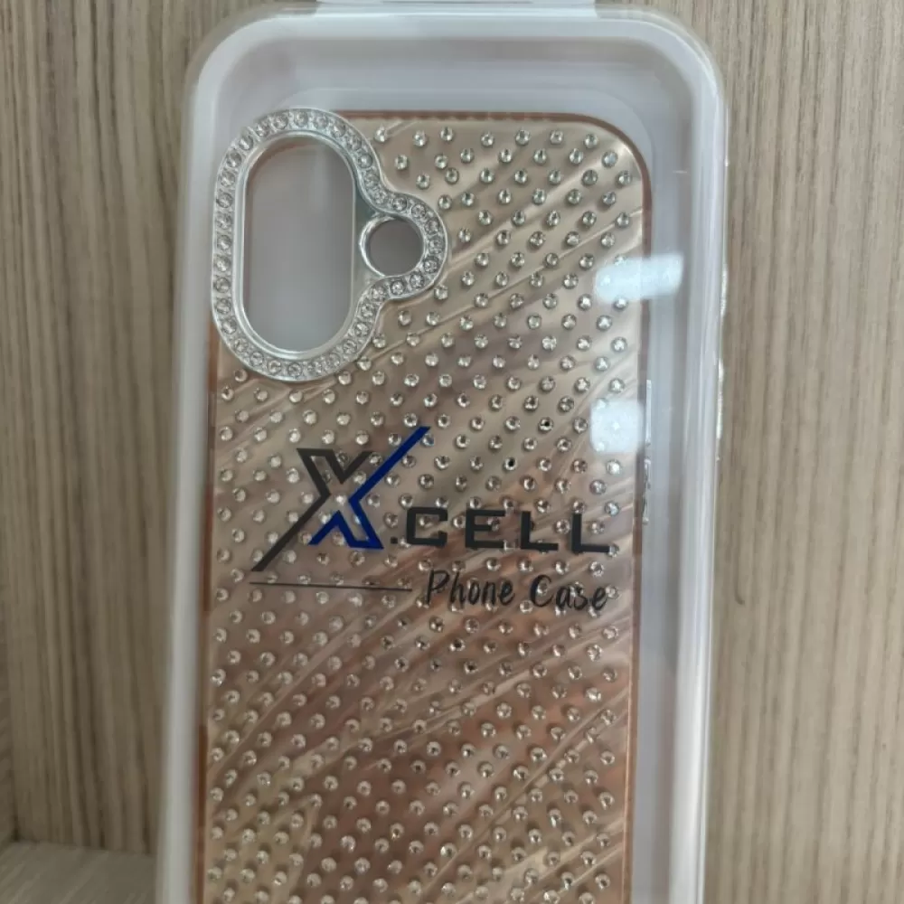 Futrola HOLO FULL CIRKON za iPhone 16 roze