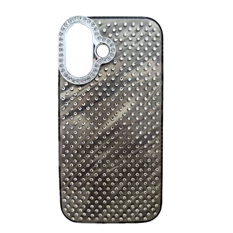 Futrola HOLO FULL CIRKON za iPhone 16 zlatna