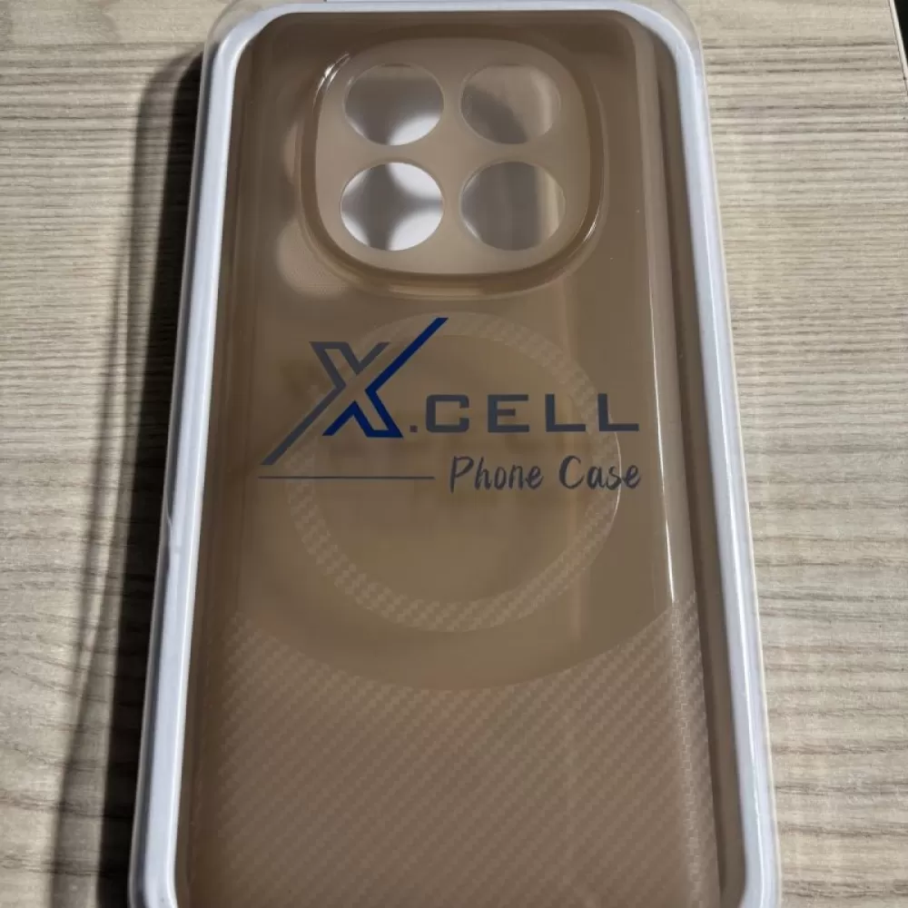 Futrola KARBON MAGGSAFE za Xiaomi Redmi Note 14 Pro 4G braon