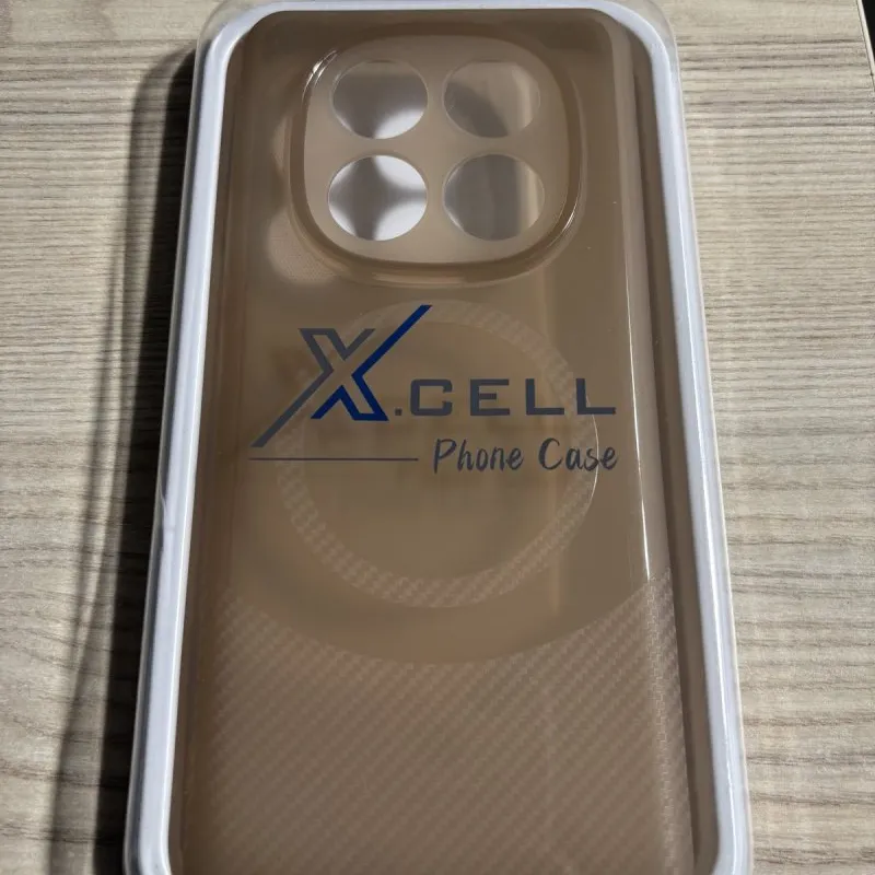 Futrola KARBON MAGGSAFE za Xiaomi Redmi Note 14 Pro 4G braon