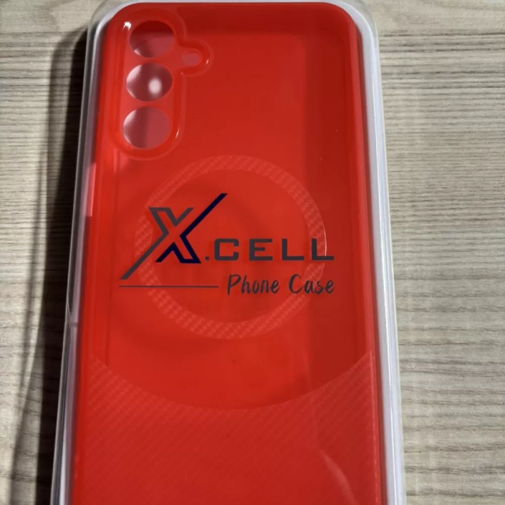 Futrola KARBON MAGGSAFE za Samsung A16 crvena