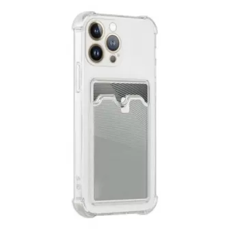 Silikonska futrola CLEAR SA DZEPICEM za iPhone 16 Plus (6.7)