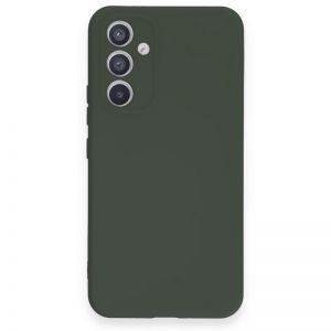 Silikonska futrola SOFT X-Cell za Samsung Galaxy S25 Ultra maslinasto zelena