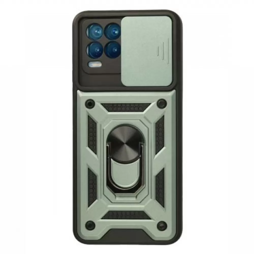 Futrola HARD PROTECT SA PRSTENOM za Samsung Galaxy A16 zelena