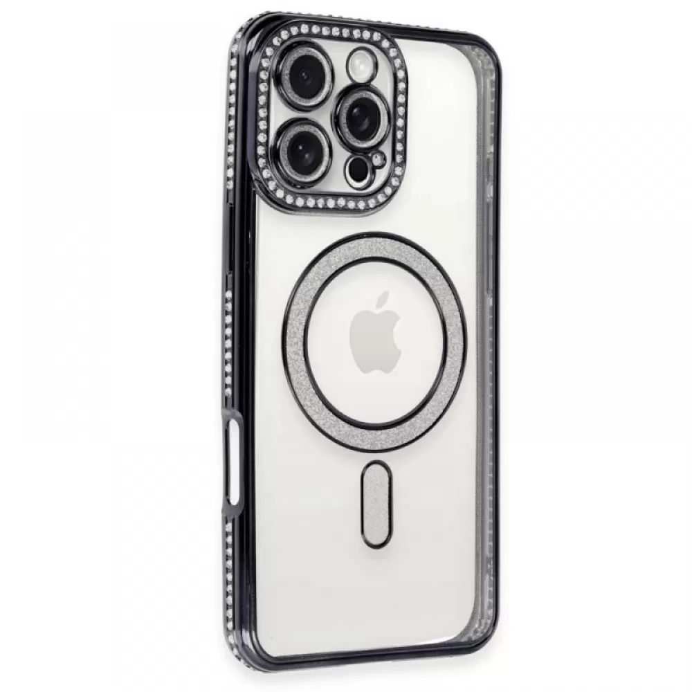 Futrola Shine Magsafe za iPhone 16 Pro (6.3) crna
