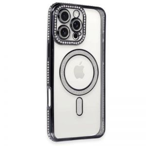 Futrola Shine Magsafe za iPhone 16 Pro (6.3) crna