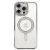 Futrola Shine Magsafe za Samsung Galaxy S25 Plus srebrna