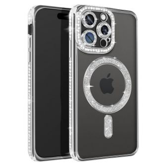 Futrola Shine Magsafe za iPhone 16 (6.1) siva