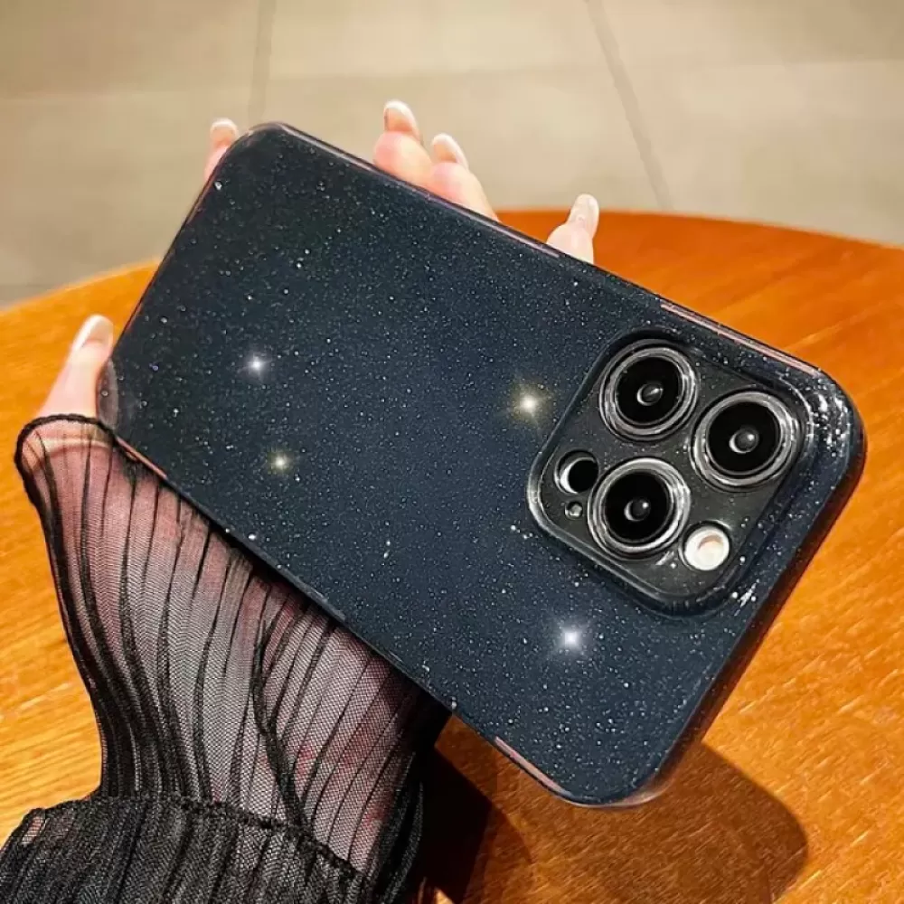 Futrola SILIKON SA SLJOKICAMA za Samsung Galaxy A56 crna