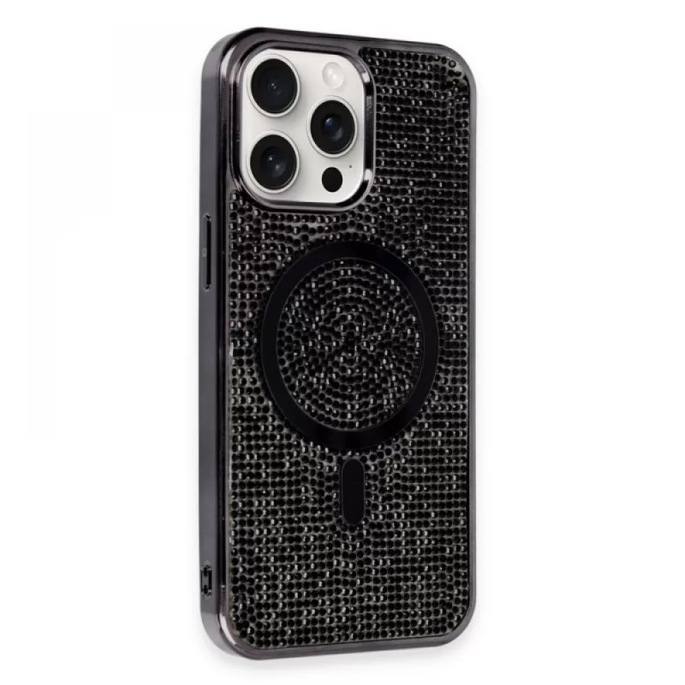 Futrola DIAMOND MAGSAFE za iPhone 16 (6.1) crna