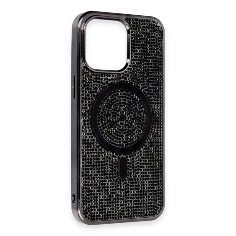 Futrola DIAMOND MAGSAFE za iPhone 16 (6.1) crna