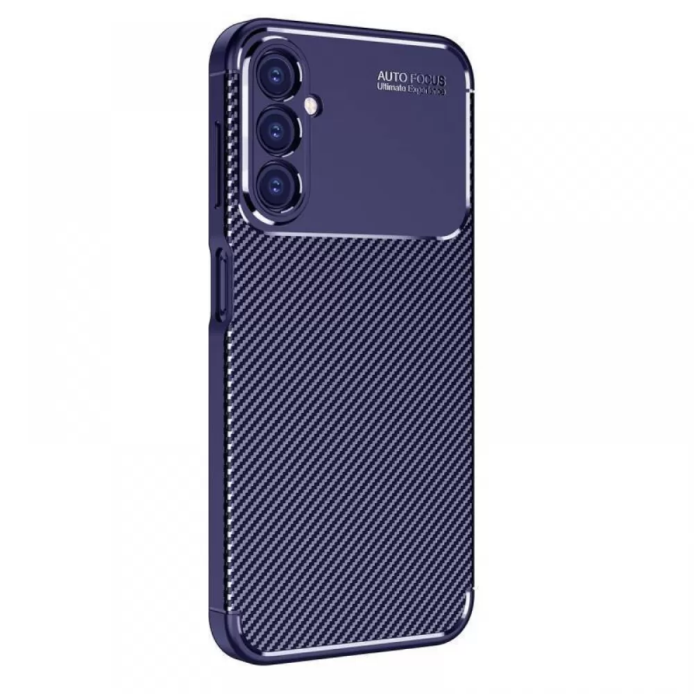 Silikonska futrola AUTO FOCUS LINE za Samsung Galaxy A06 teget