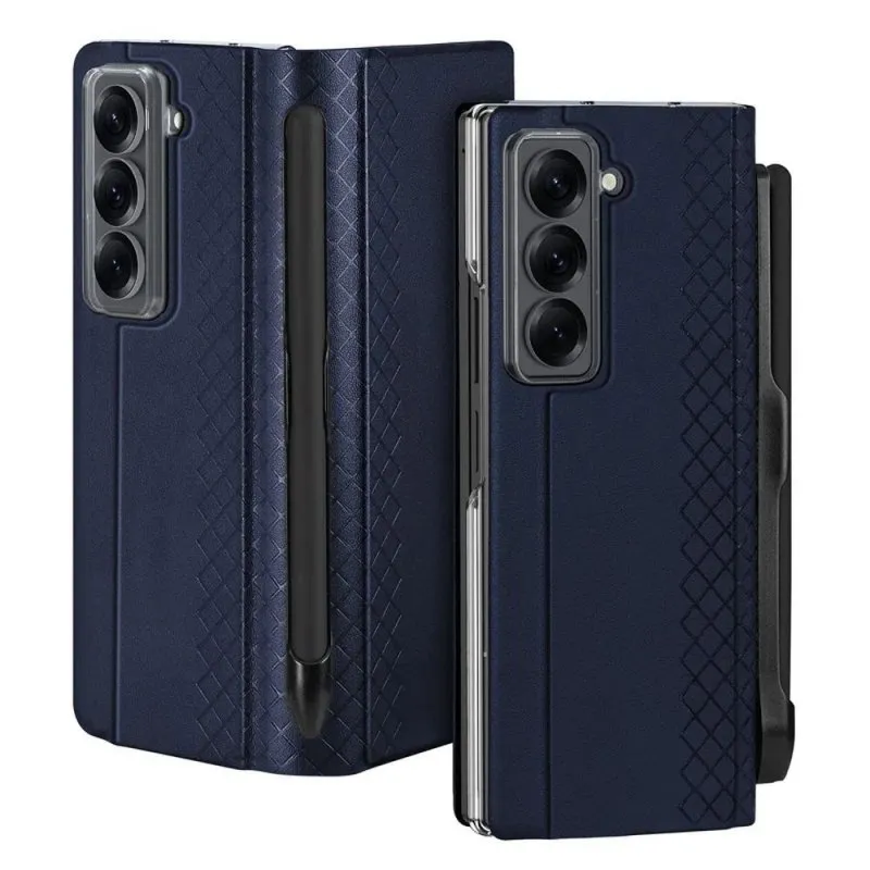 Futrola DUX DUCIS BRIL sa drzacem za olovku za SAMSUNG Z Fold SE/W25 plava