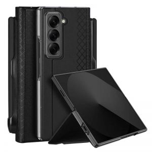 Futrola DUX DUCIS BRIL sa drzacem za olovku za SAMSUNG Z Fold SE/W25 crna
