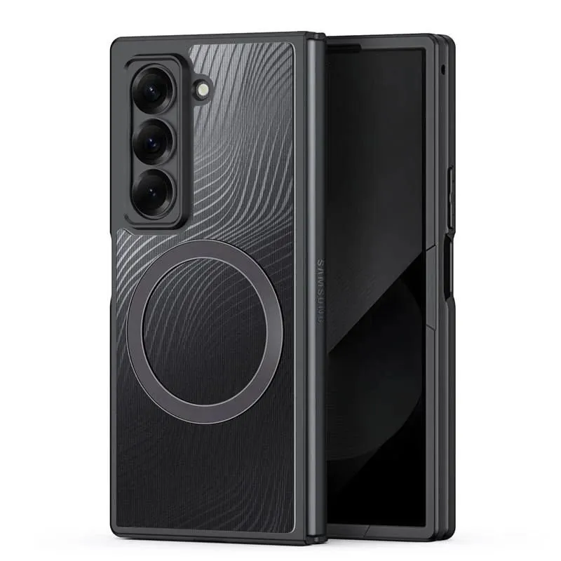 Futrola DUX DUCIS AIMO MAG kompatibilna sa MagSafe za SAMSUNG Fold 6SE crna