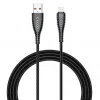 VEGER kabal (kabl) USB A na Lightning 2.4A V105 1.2 m crni