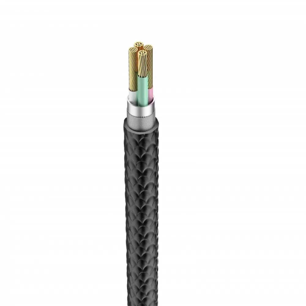 VEGER kabal (kabl) USB A na Lightning 2.4A V105 1.2 m crni