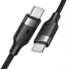 VEGER kabal (kabl) Type C na Type C PD 5A 100W CC02 1.5 m crni