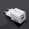 FORCELL F-ENERGY Mini GaN III VT-35 kucni punjac 1 x Type C + 1 x USB A. PD QC4.0 30W bela