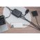 FORCELL F-ENERGY GaN III VT-51 desktop punjac 3 x Type C + 2 x USB A PD QC4.0 SFC2.0 5A 200W sivi