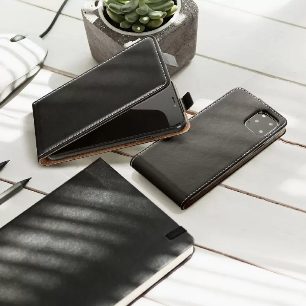 Futrola flip case SLIM FLEXI FRESH za Samsung A56 5G crna