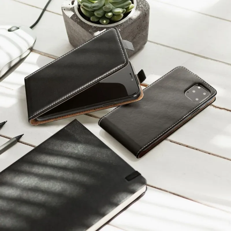 Futrola flip case SLIM FLEXI FRESH za Samsung A56 5G crna