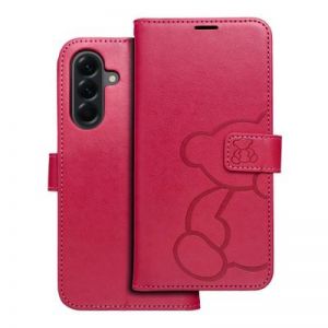 Futrola flip MEZZO BOOK za Samsung A16 5G teddy bear magenta
