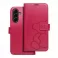 Futrola flip MEZZO BOOK za Samsung A16 5G teddy bear magenta