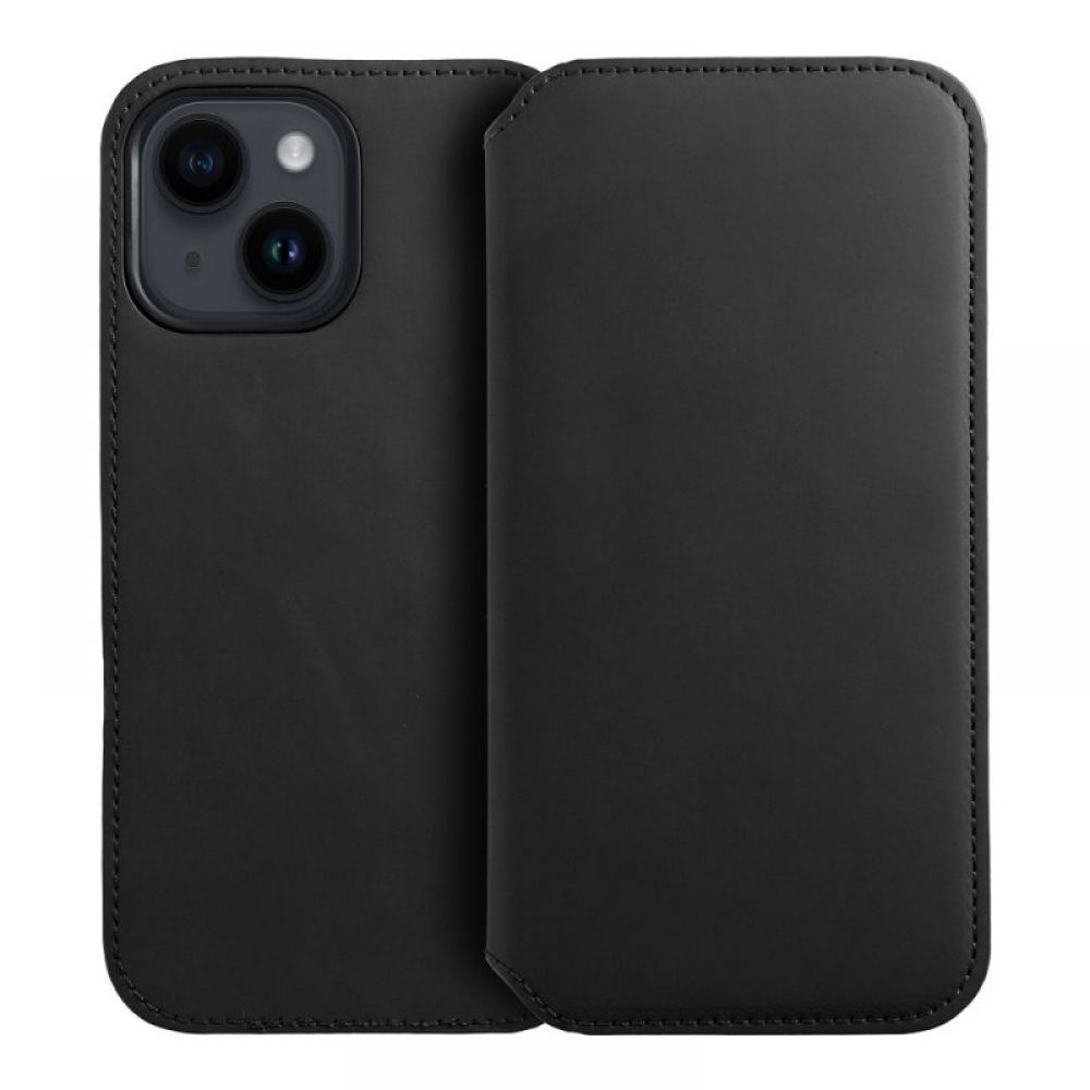 Futrola flip DUAL POCKET BOOK za Xiaomi Redmi Note 14 4G crna