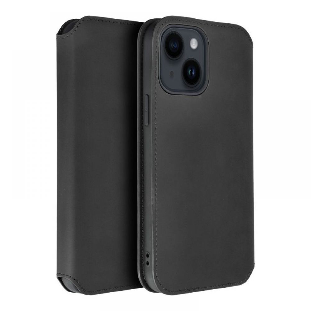 Futrola flip DUAL POCKET BOOK za Xiaomi Redmi Note 14 4G crna