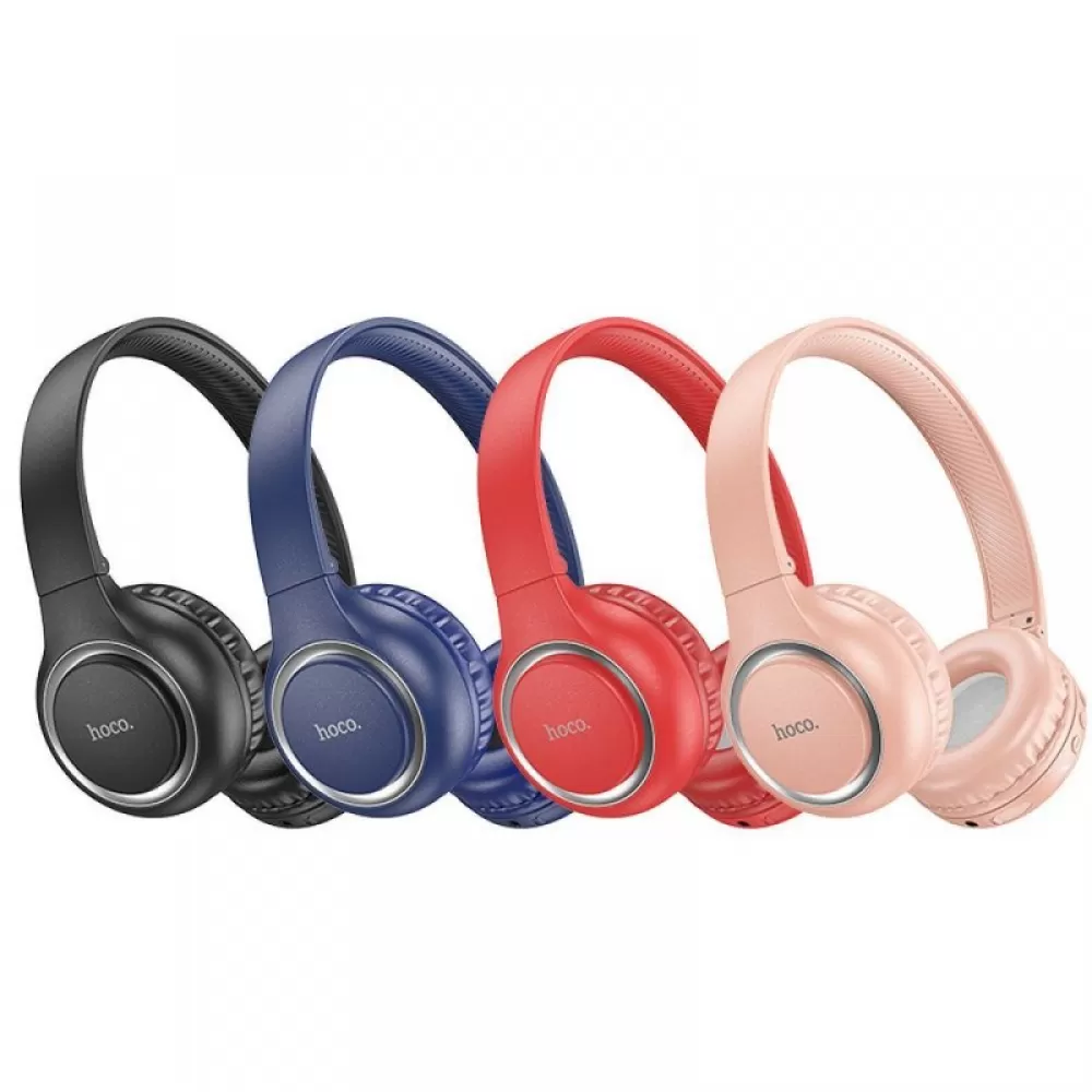 HOCO bezicne bluetooth slusalice W41 roze