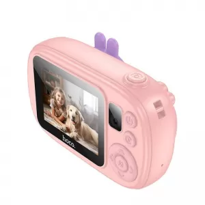 HOCO deciji fotoaparat sa selfi funkcijom DV205 roze