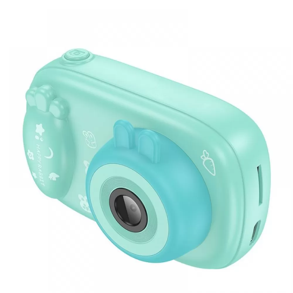 HOCO deciji fotoaparat sa selfi funkcijom DV205 plavi