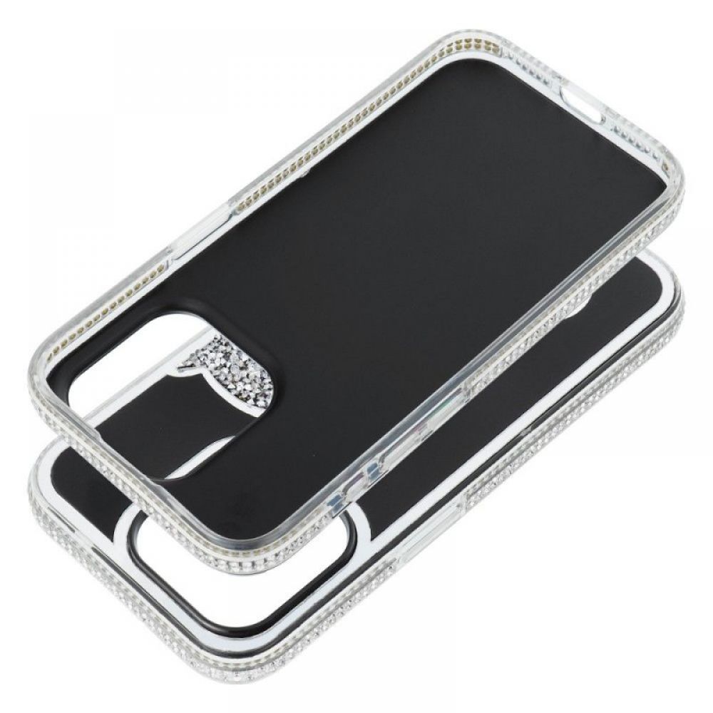 Futrola TEDDY BEAR za iPhone 16e (SE 4 2025) srebrna
