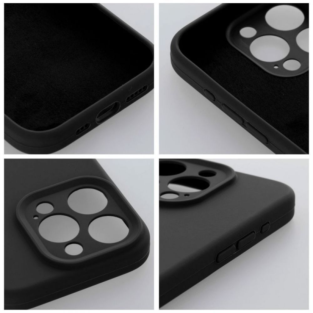 Futrola SILICONE 2mm za Xiaomi Redmi Note 14 Pro 4G crna