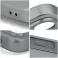 Futrola METALLIC CASE za iPhone 16e (SE 4 2025) siva