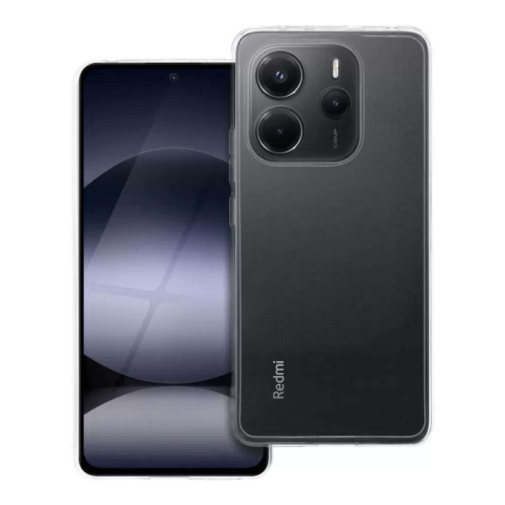 Futrola CLEAR CASE 2MM za Xiaomi Redmi Note 14 4G (zastita kamere)