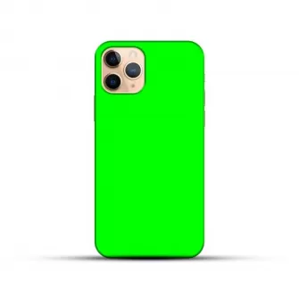 Silikonska futrola SOFT X-Cell za iPhone 15 (6.1) fluorescentno zelena