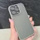 Futrola Clear Pvc sa zastitom za kameru za iPhone 16 Pro Max siva