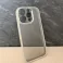 Futrola Clear Pvc sa zastitom za kameru za iPhone 16 Pro Max siva