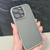 Futrola Clear Pvc sa zastitom za kameru za iPhone 16 Plus siva