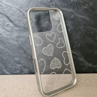 Futrola Pvc Clear Heart za iPhone 16 Pro No1