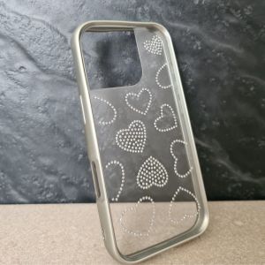 Futrola Pvc Clear Heart za iPhone 16 No1
