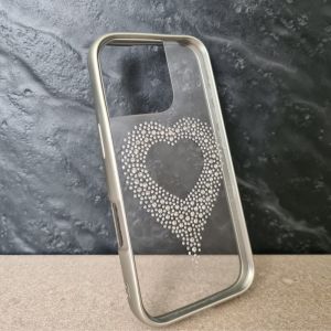 Futrola Pvc Clear Heart za iPhone 16 Pro No2