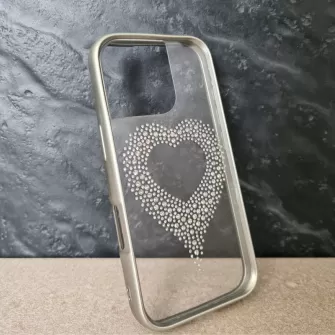 Futrola Pvc Clear Heart za iPhone 16 Pro No2