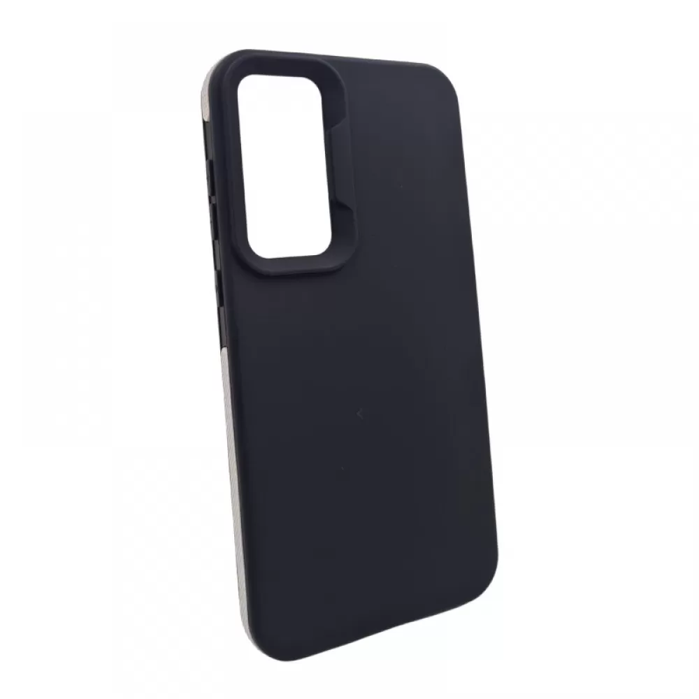 Futrola SOFT X-CELL sa okvirom za Samsung A065 Galaxy A06 crna sa sivim