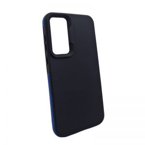 Futrola SOFT X-CELL sa okvirom za Samsung A065 Galaxy A06 crna sa plavim