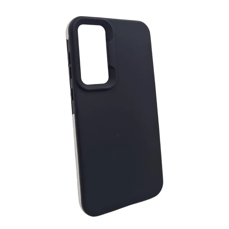 Futrola SOFT X-CELL sa okvirom za Samsung S721 Galaxy S24 FE crna sa sivim